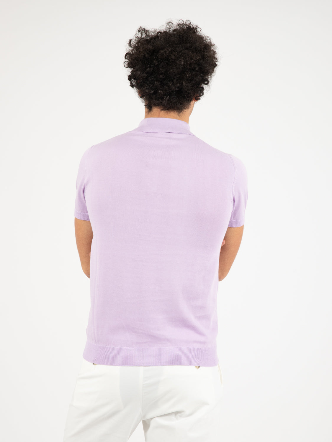 Wisteria short sleeve polo