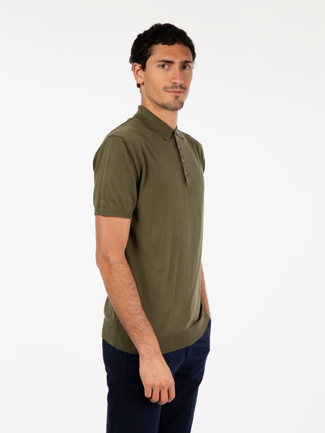Military short sleeve polo