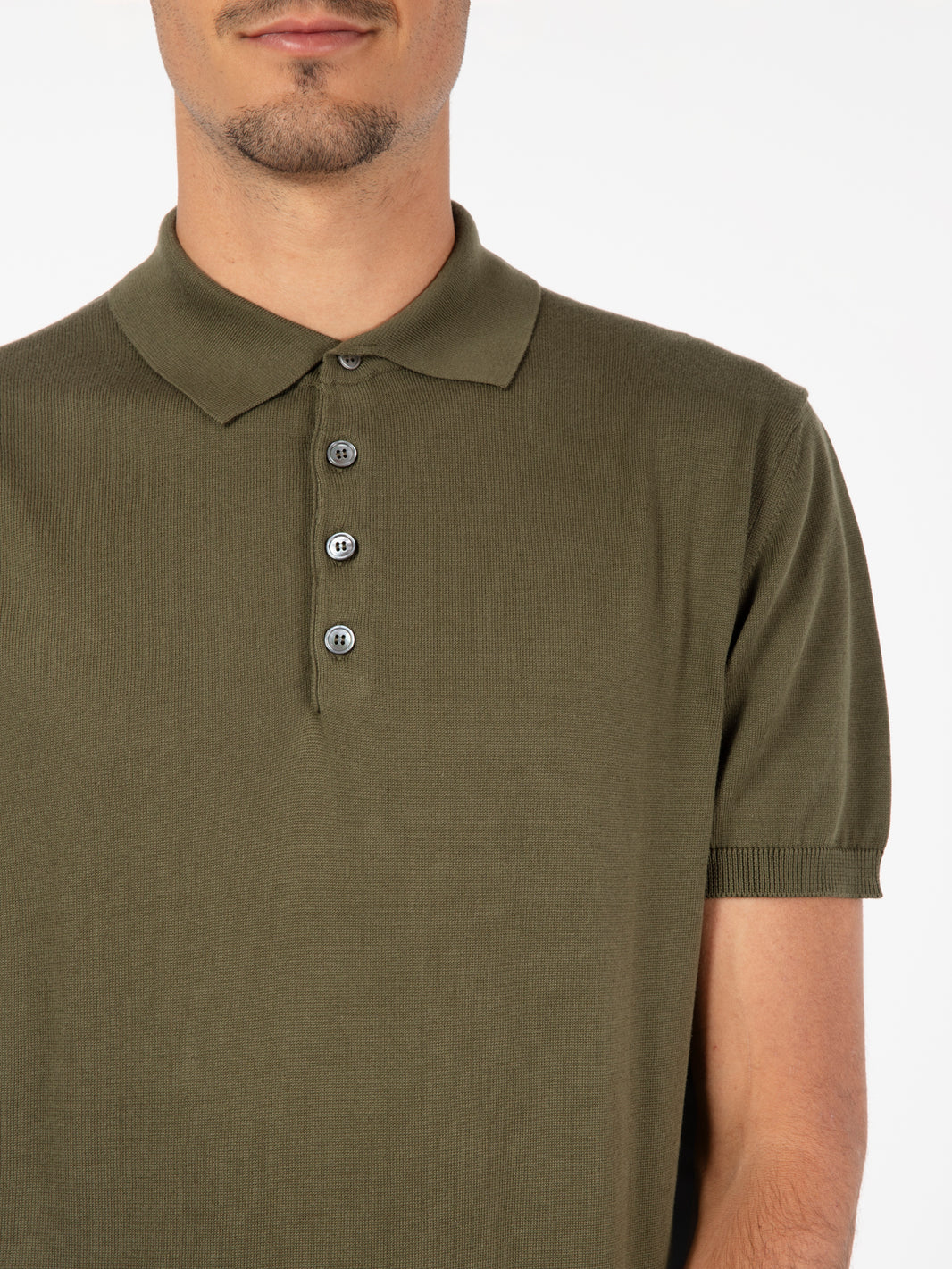 Military short sleeve polo