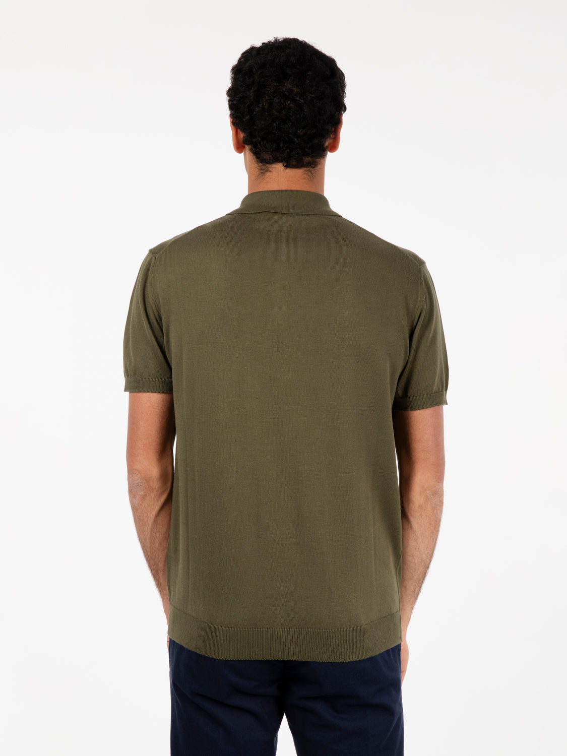 Military short sleeve polo