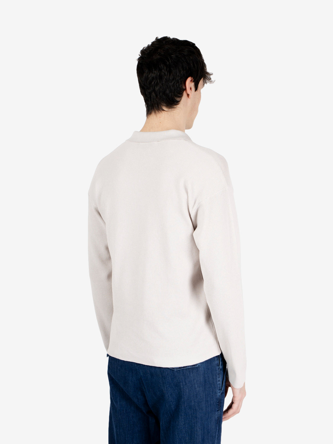 Polo punto riso gesso