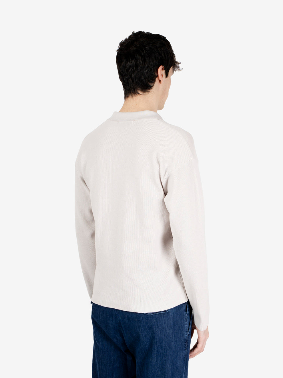 Polo punto riso gesso