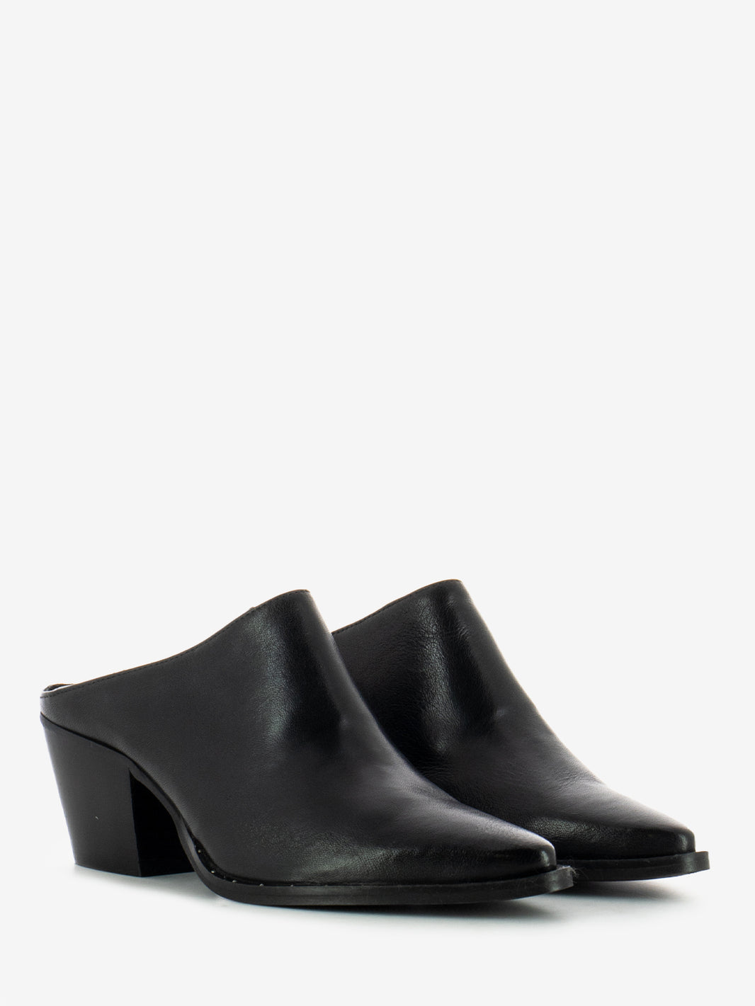 Sabot Marion pelle con borchie nero