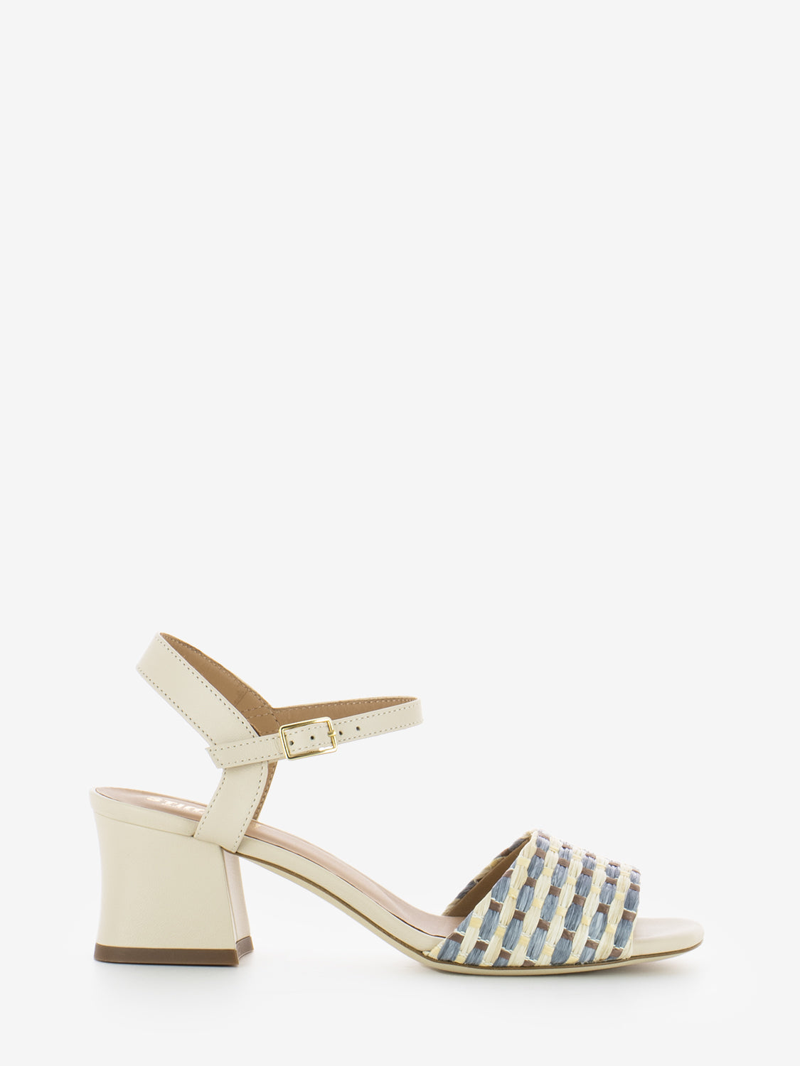 Aria Raffia Cream Sandals