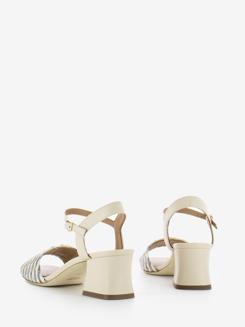 Aria Raffia Cream Sandals