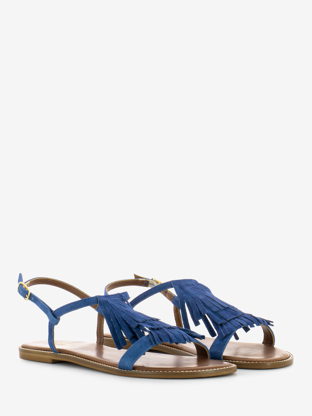 Bluette suede fringed sandals