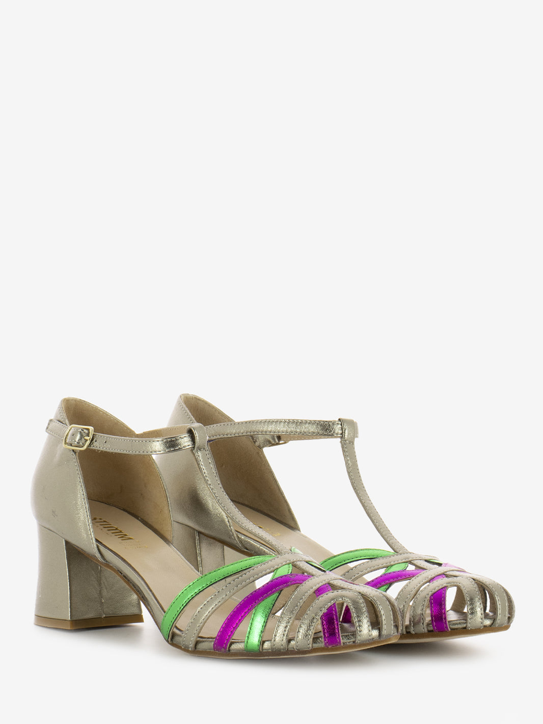 Sandali Flipper alba / fuxia / menta