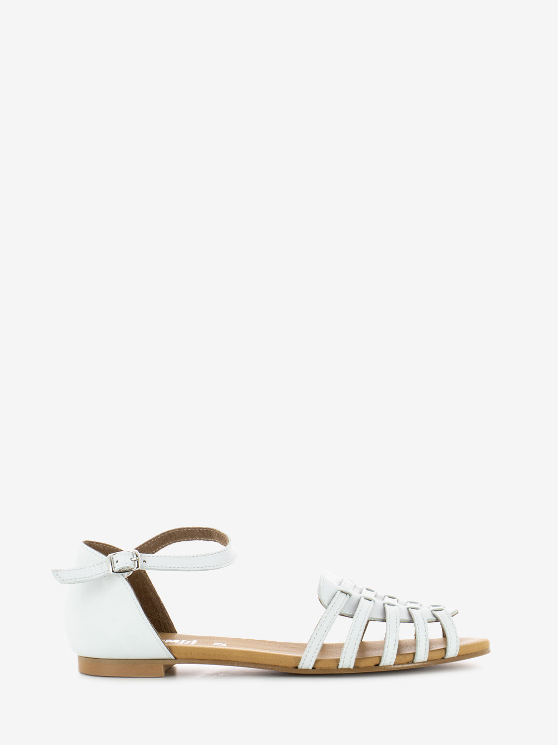 White Cage Sandals