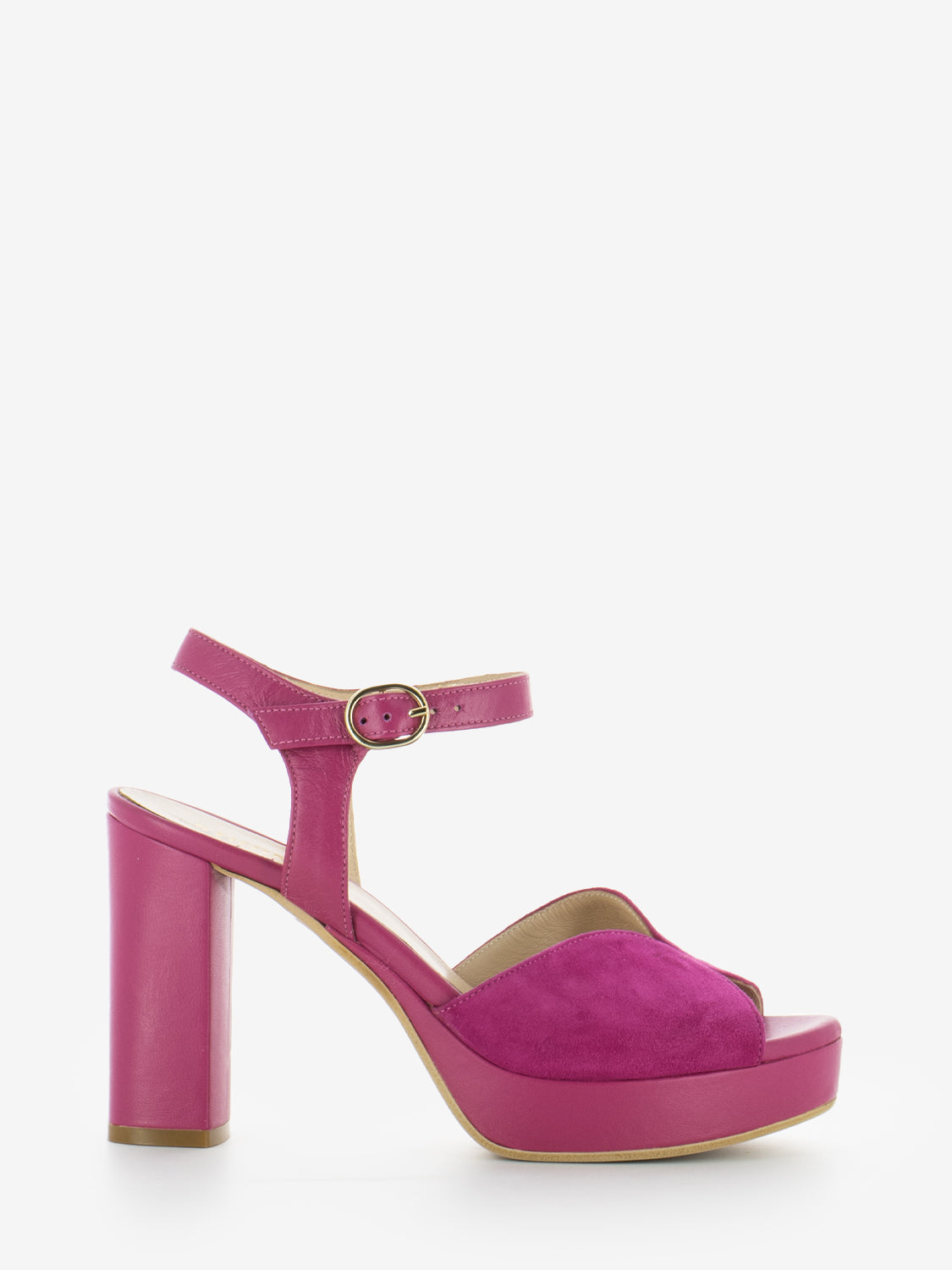 Greta sandals nappa fuchsia