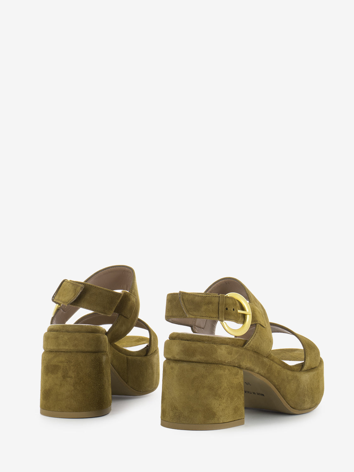 Leather suede sandals