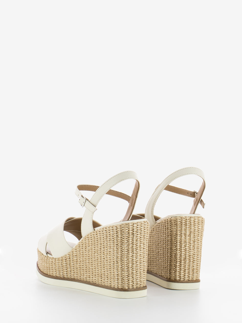 Vale softy milk wedge sandals