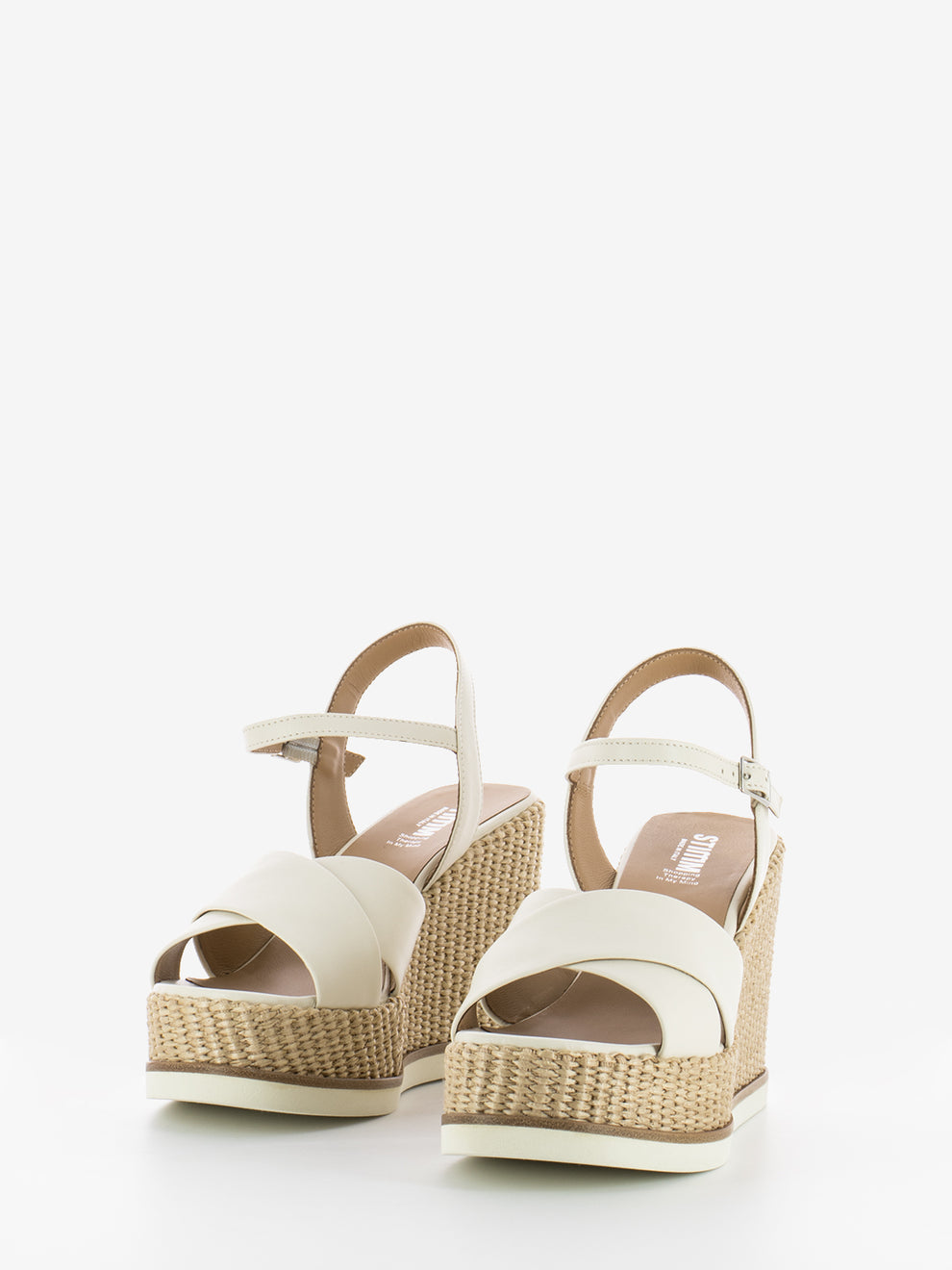 Vale softy milk wedge sandals