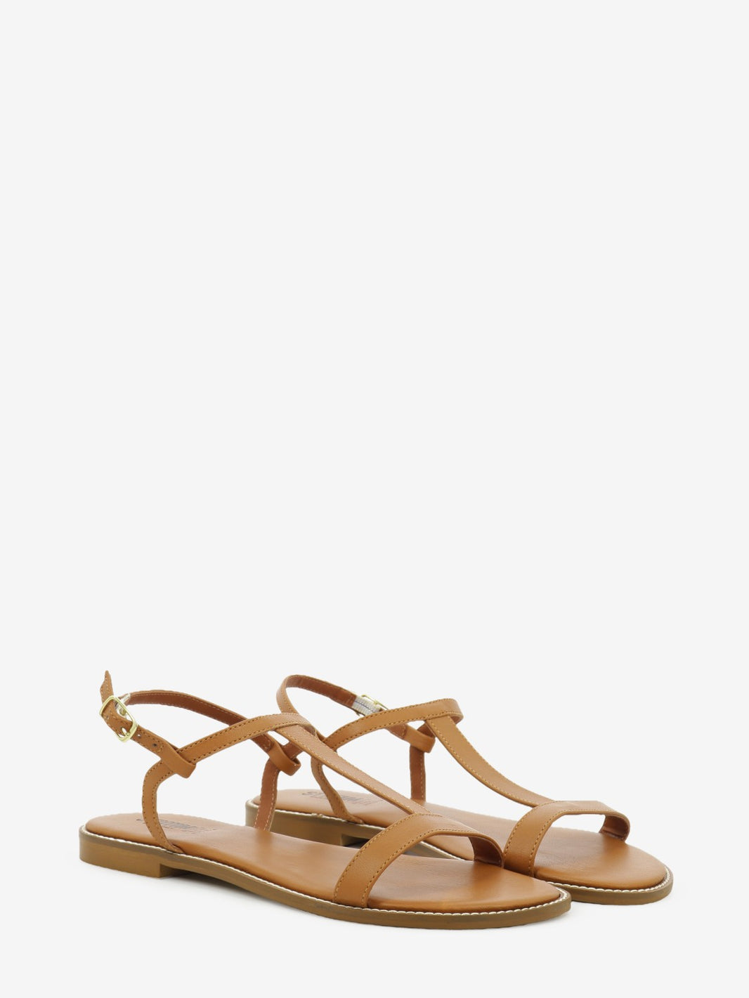 Viareggio leather flat sandal