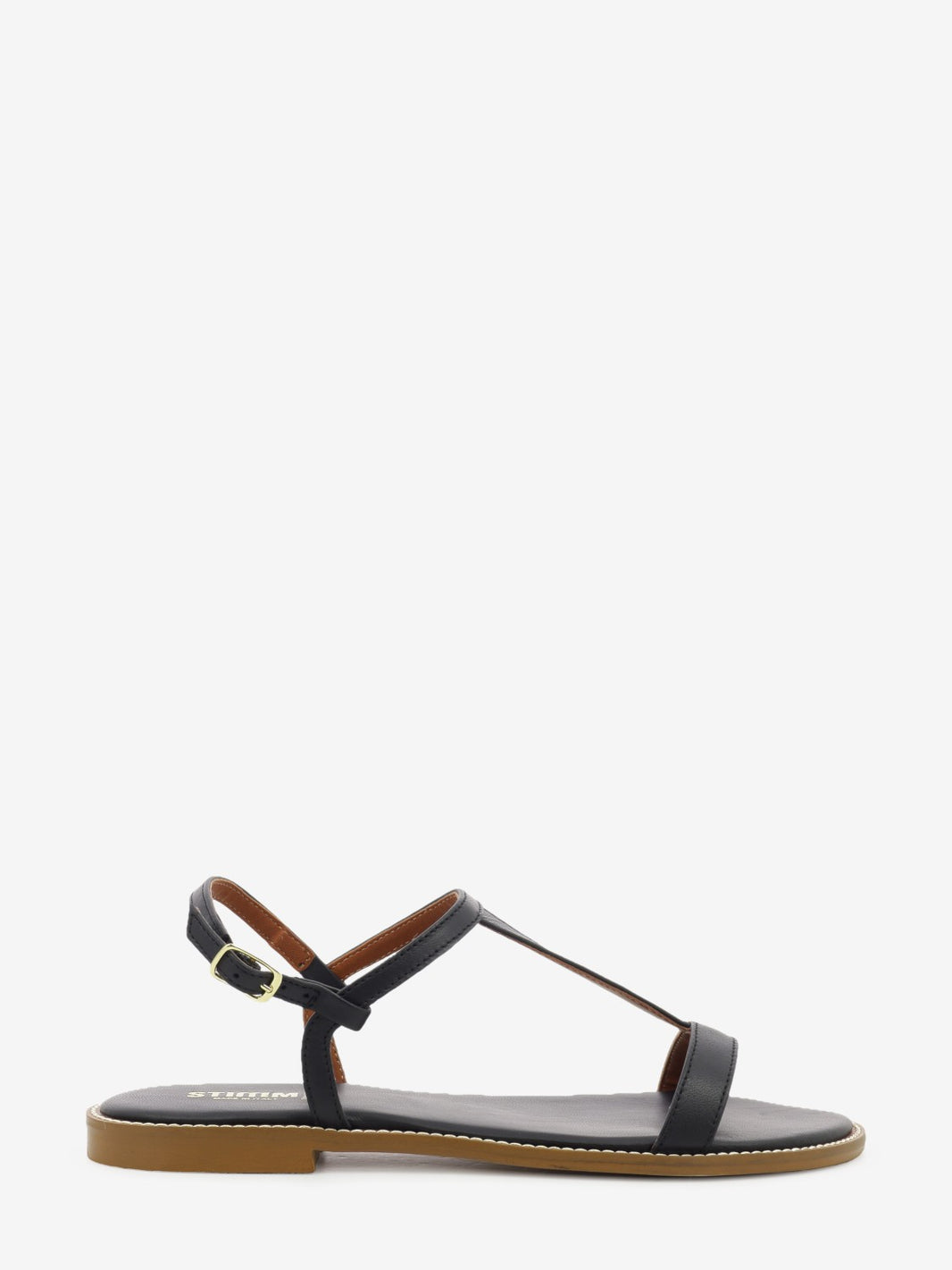 Viareggio flat sandals black