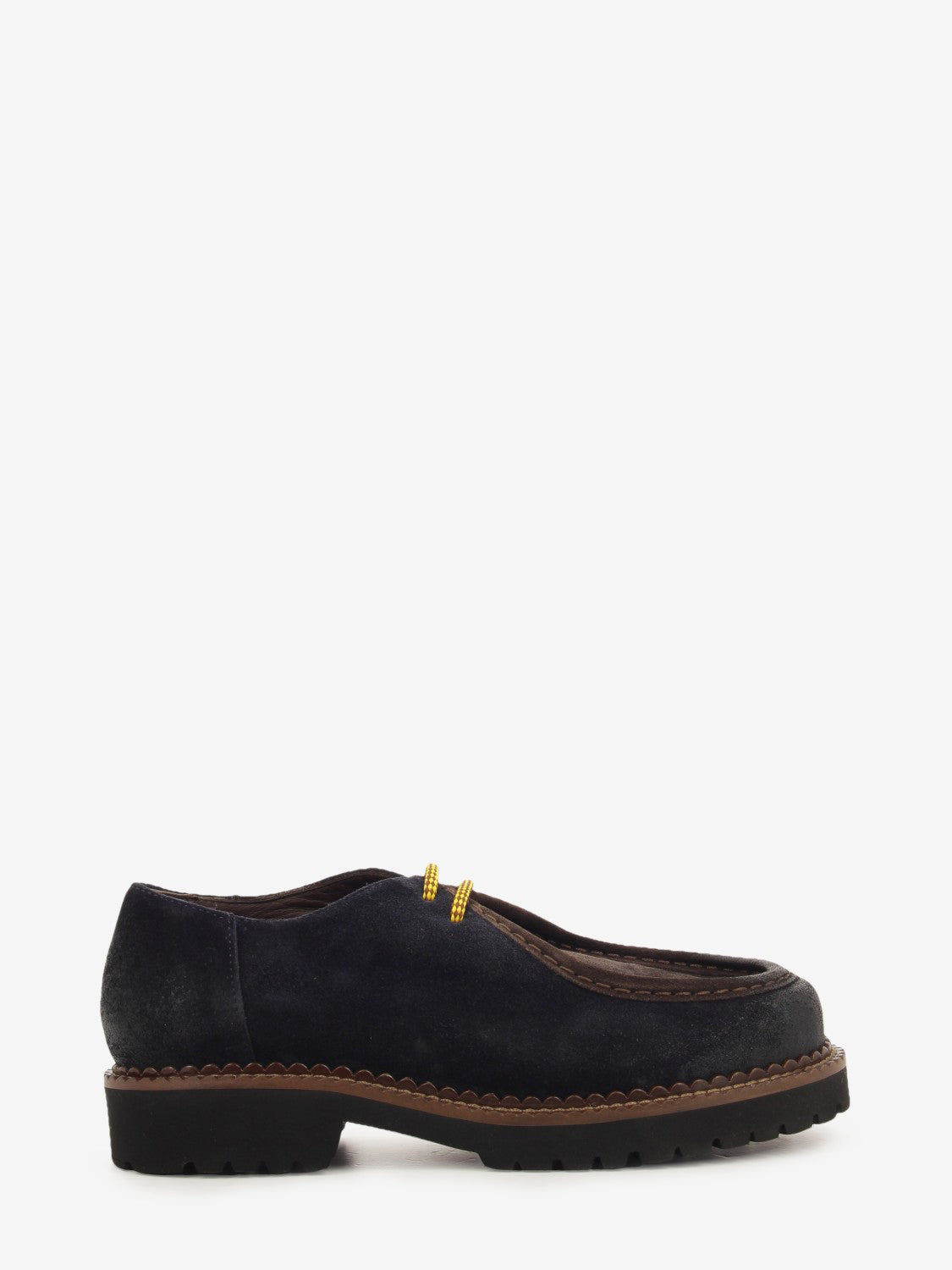 LACE-UP CASUAL SHOE NIGHT/MUD/COFFEE B503_NOT/FAN/CAF