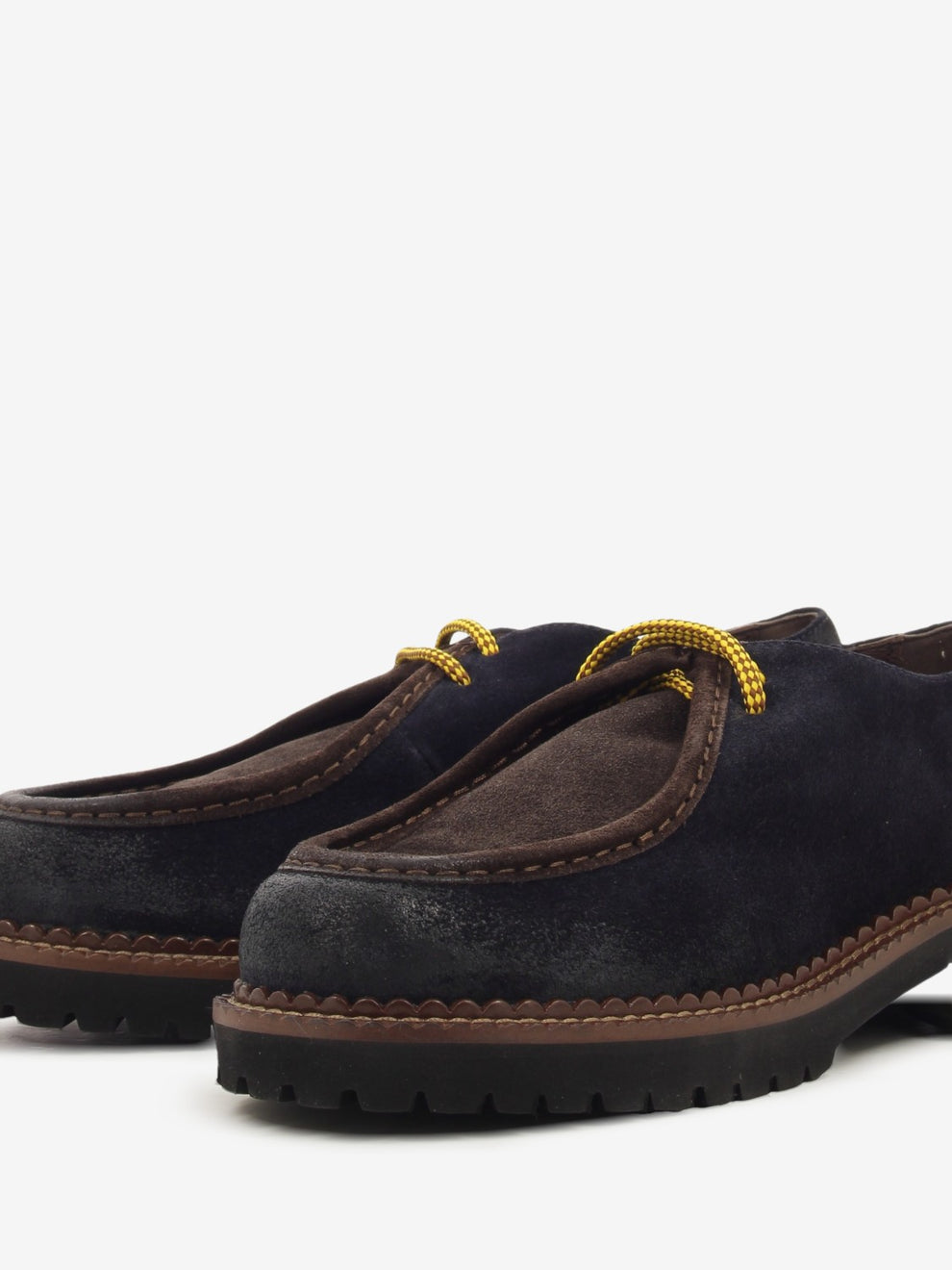 LACE-UP CASUAL SHOE NIGHT/MUD/COFFEE B503_NOT/FAN/CAF