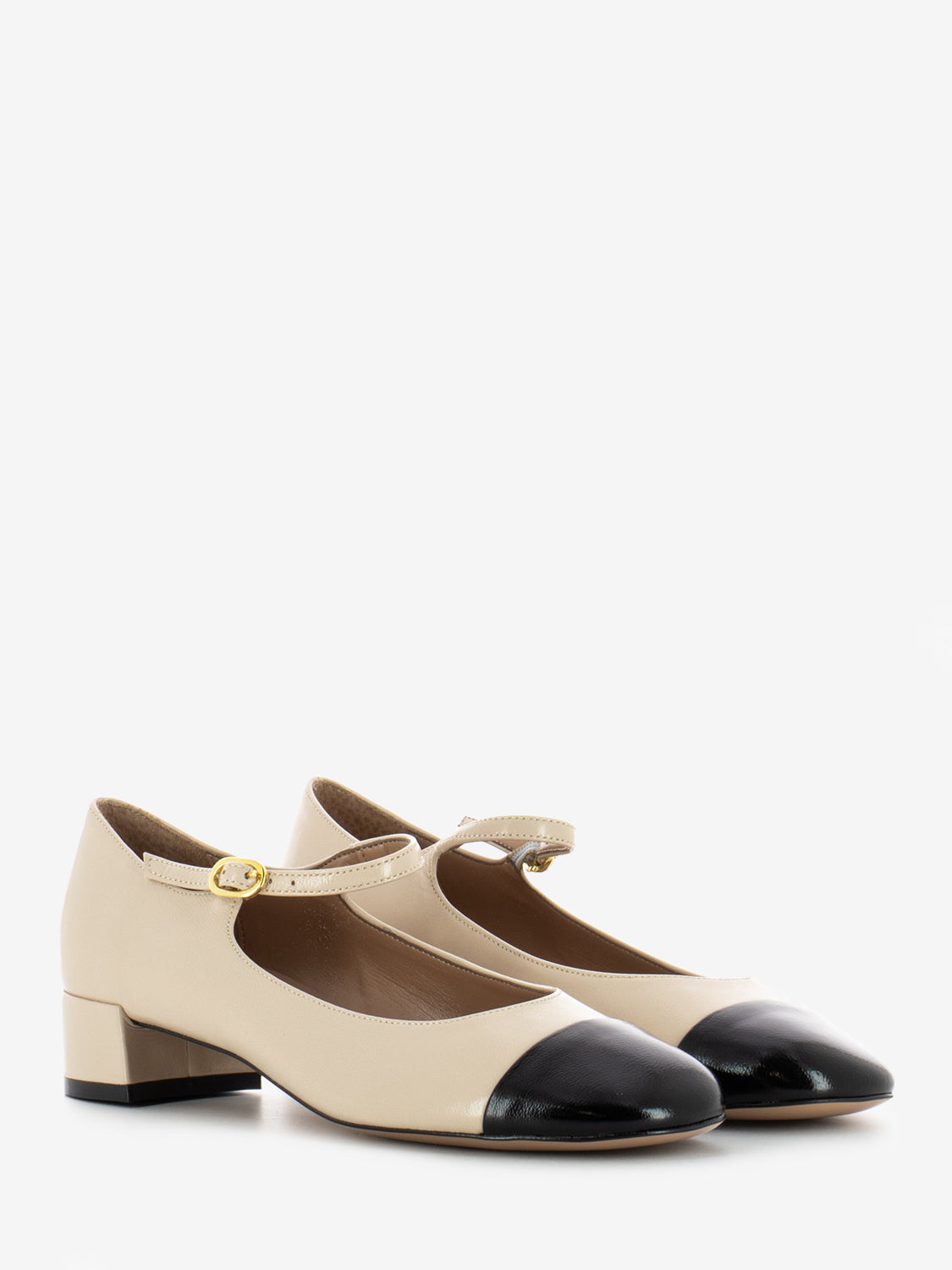 Scarpa Chanel bebè sabbia / nero