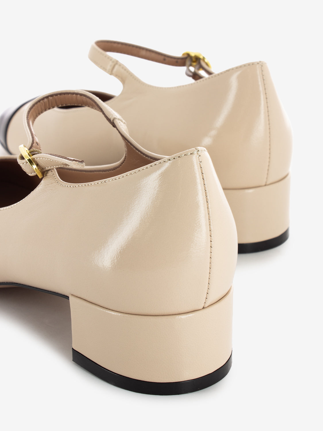 Scarpa Chanel bebè sabbia / nero