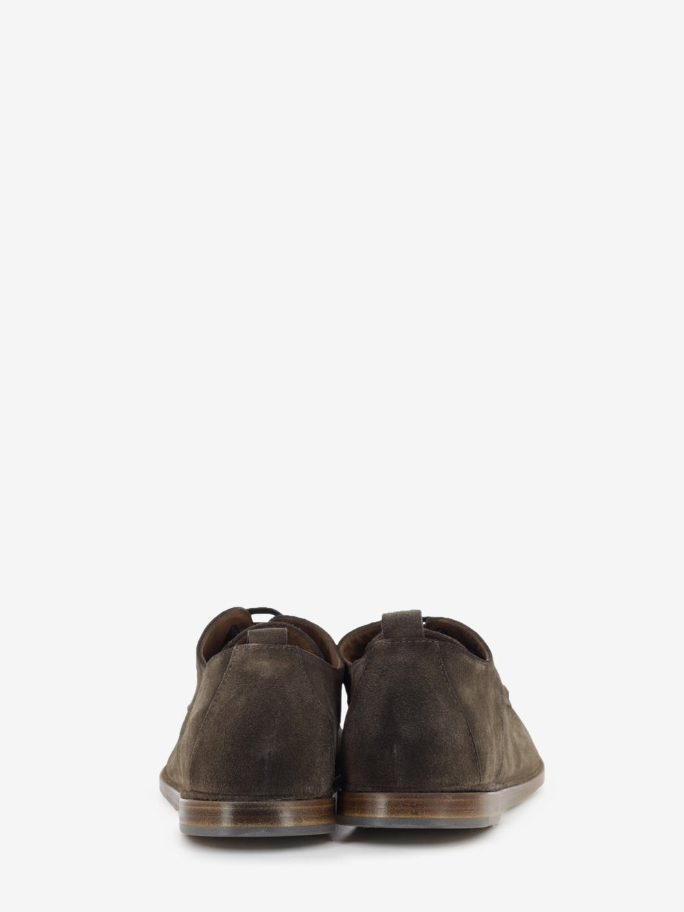 Scarpa con lacci in suede camoscio