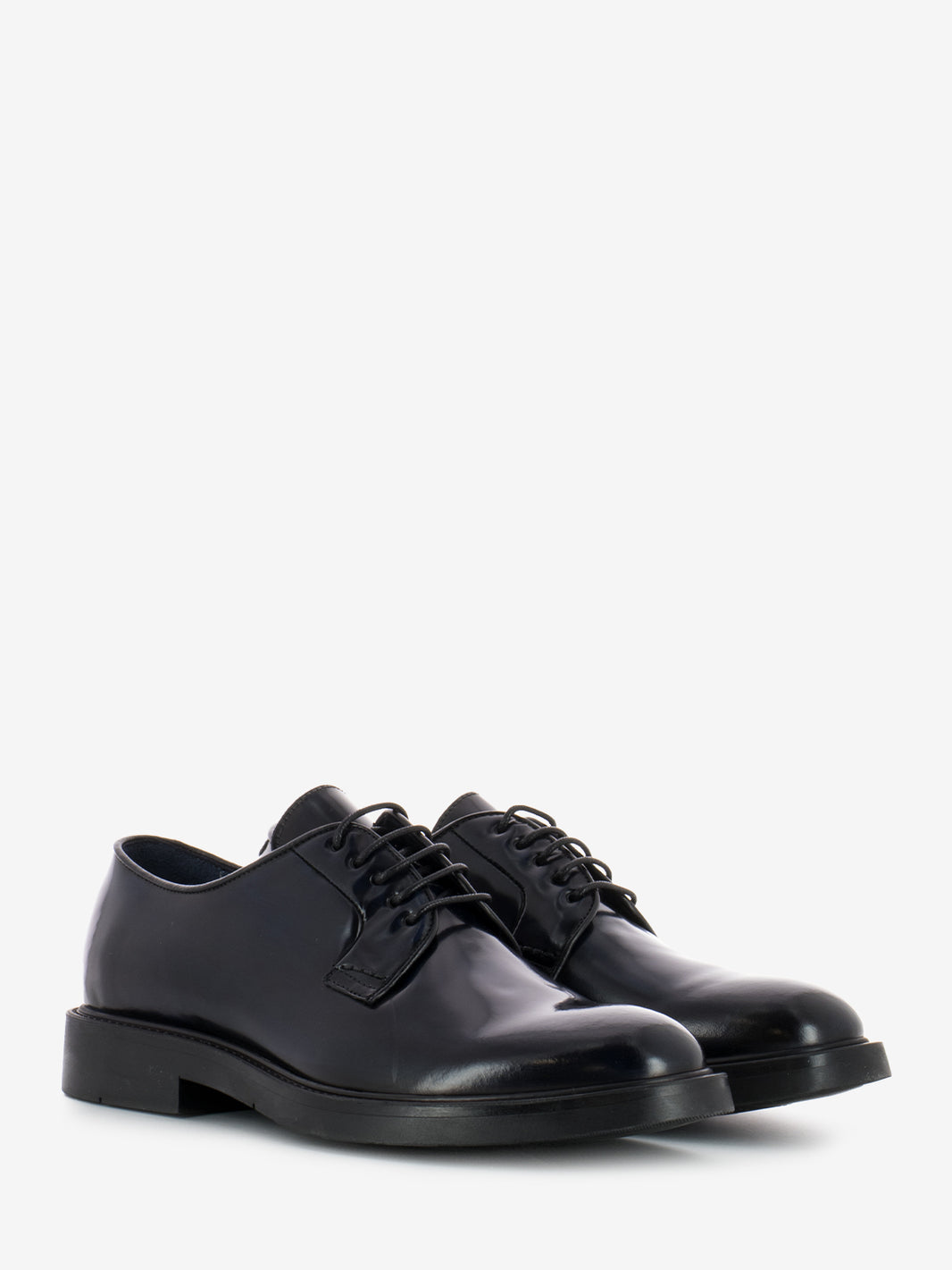 Scarpa elegante abrasivato blu notte