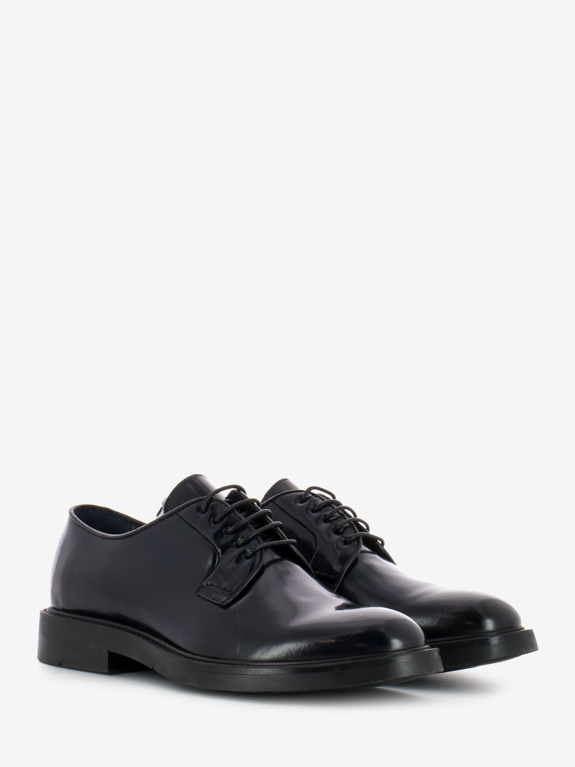Scarpa elegante abrasivato blu notte