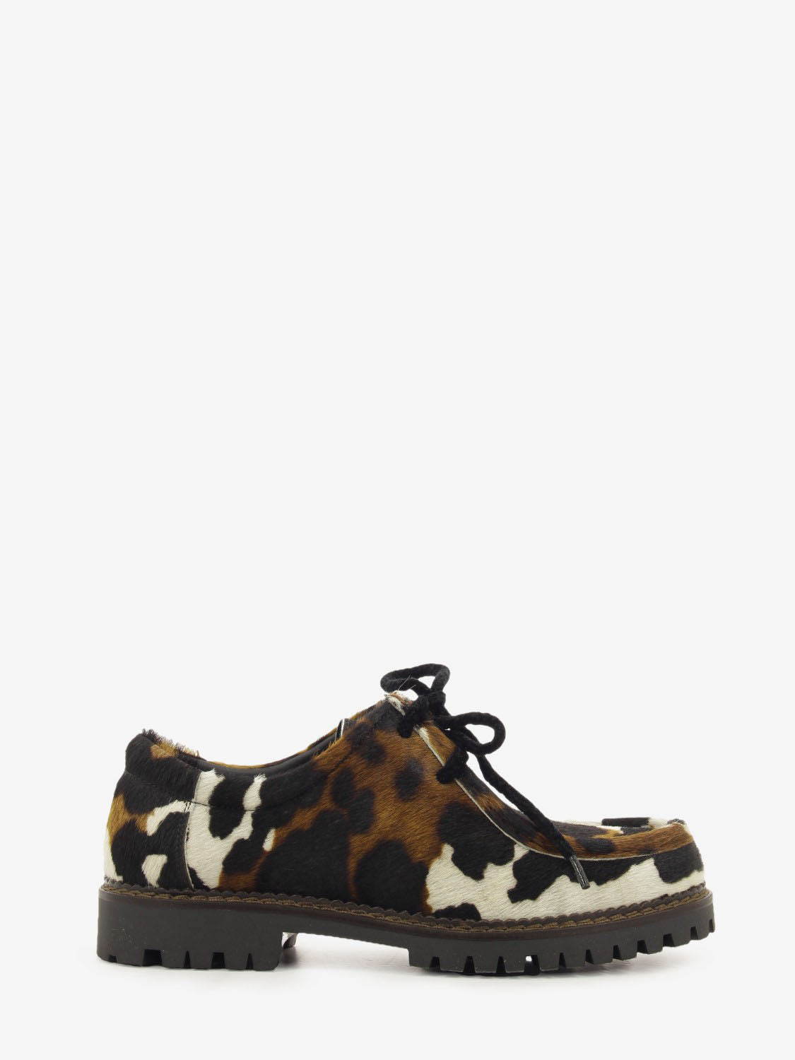 Scarpa ingegnere cavallino nero