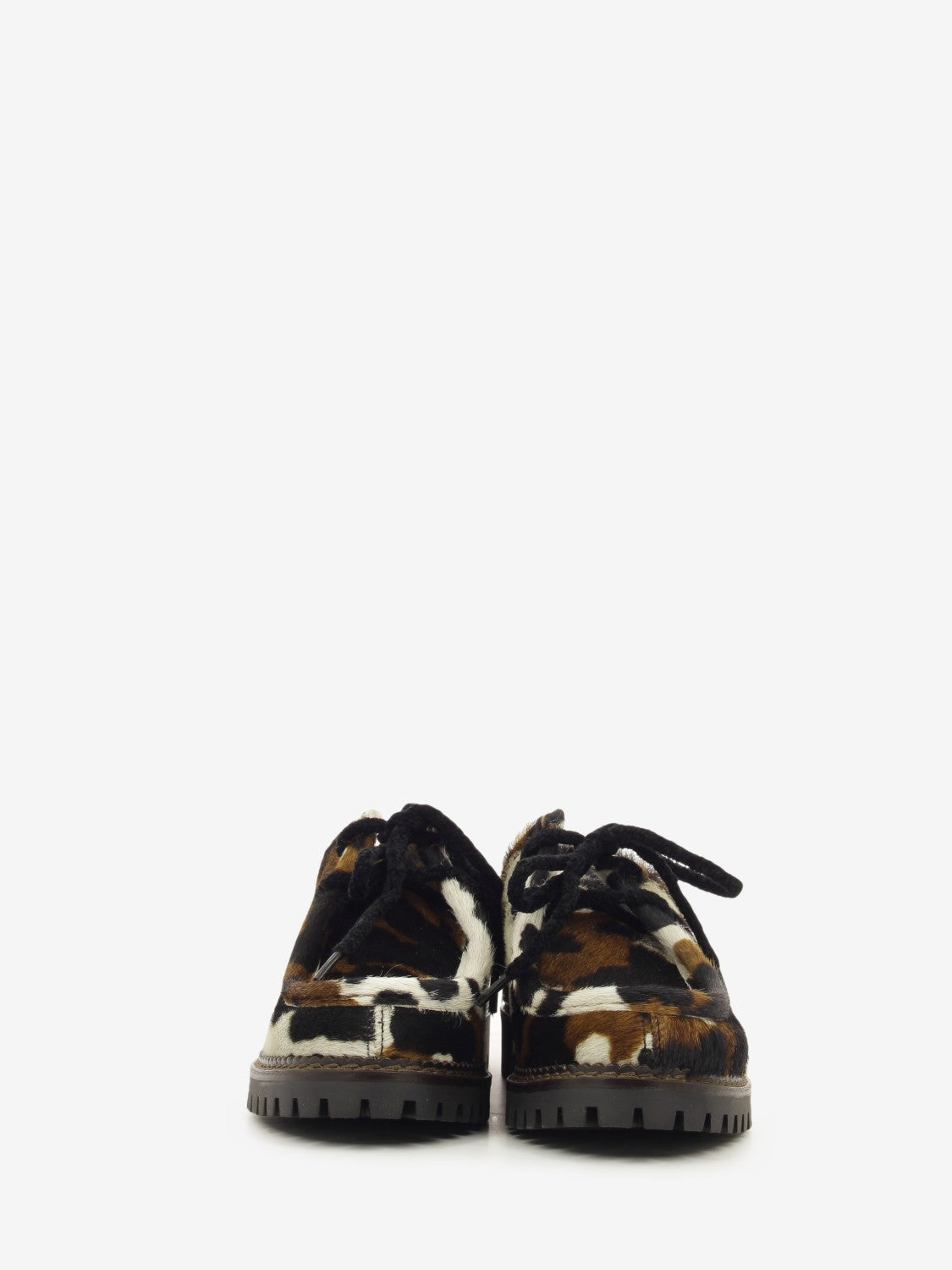 Scarpa ingegnere cavallino nero