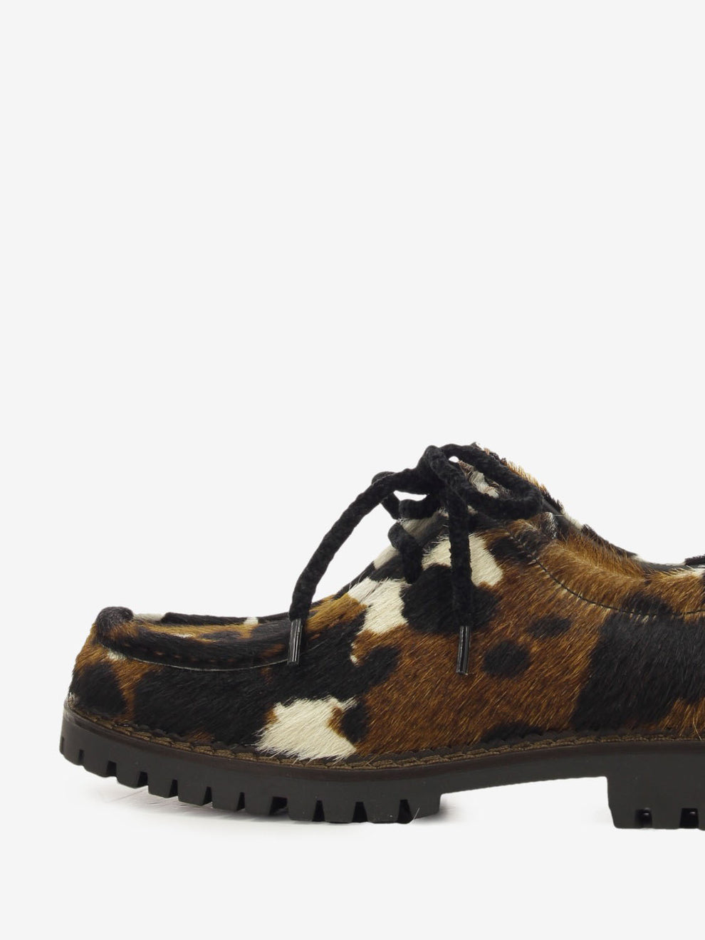 Scarpa ingegnere cavallino nero