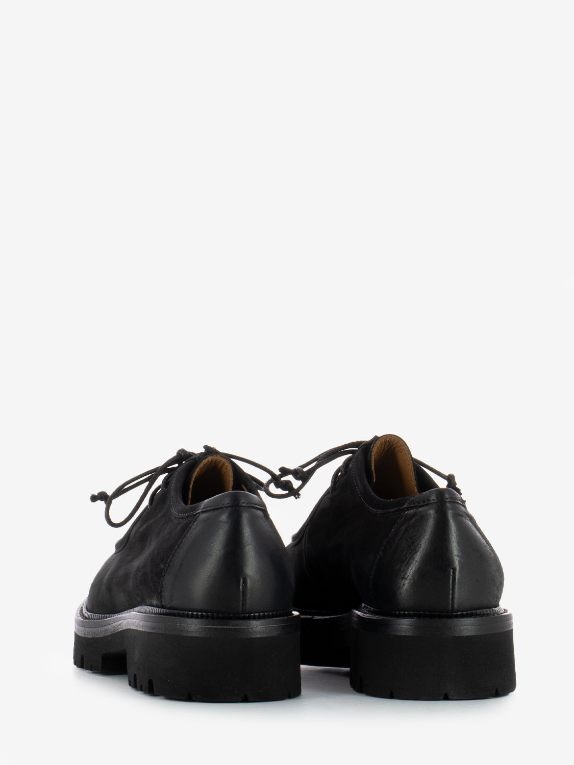 Scarpa ingegnere in suede nera