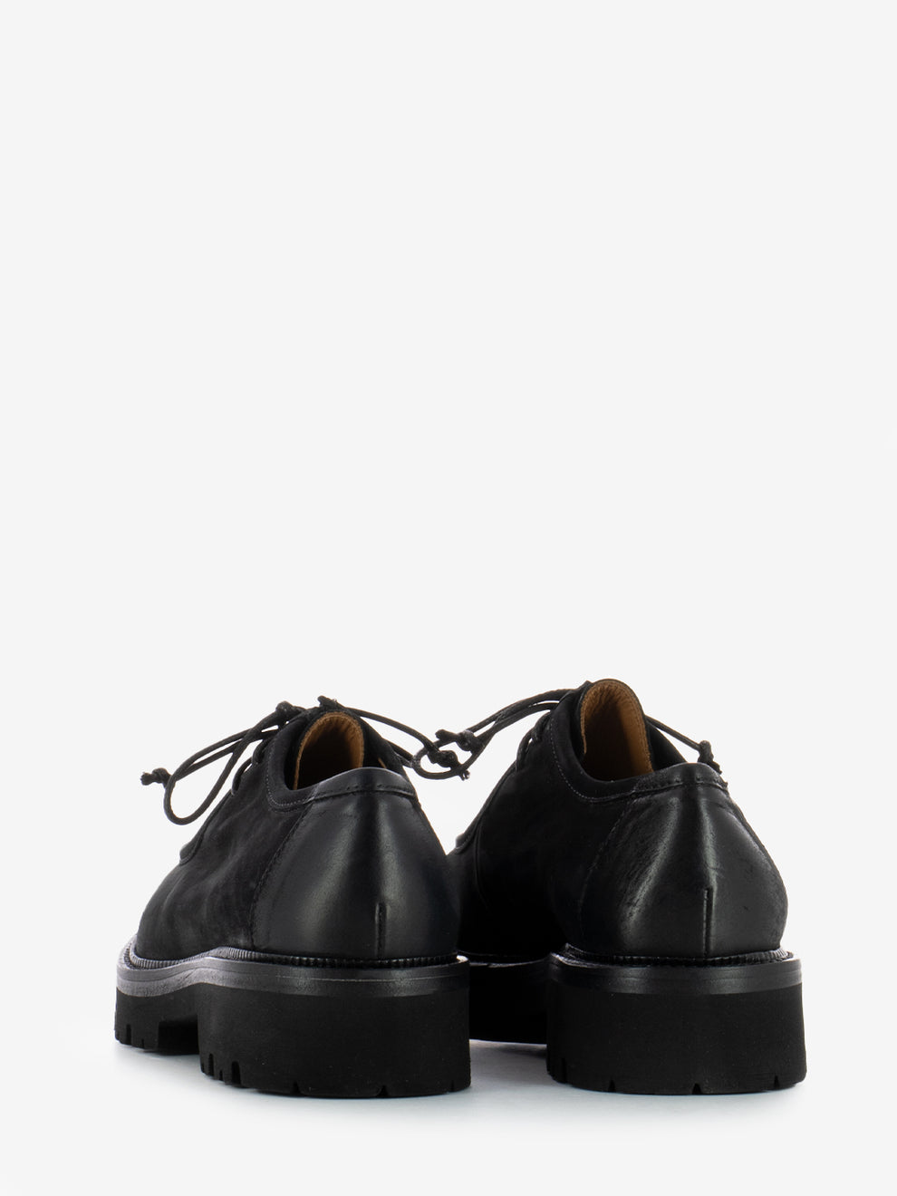 Scarpa ingegnere in suede nera