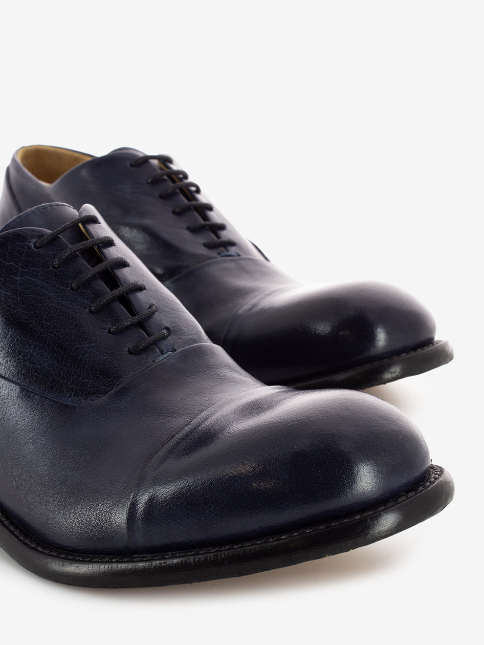 Scarpa stringata Diver blu