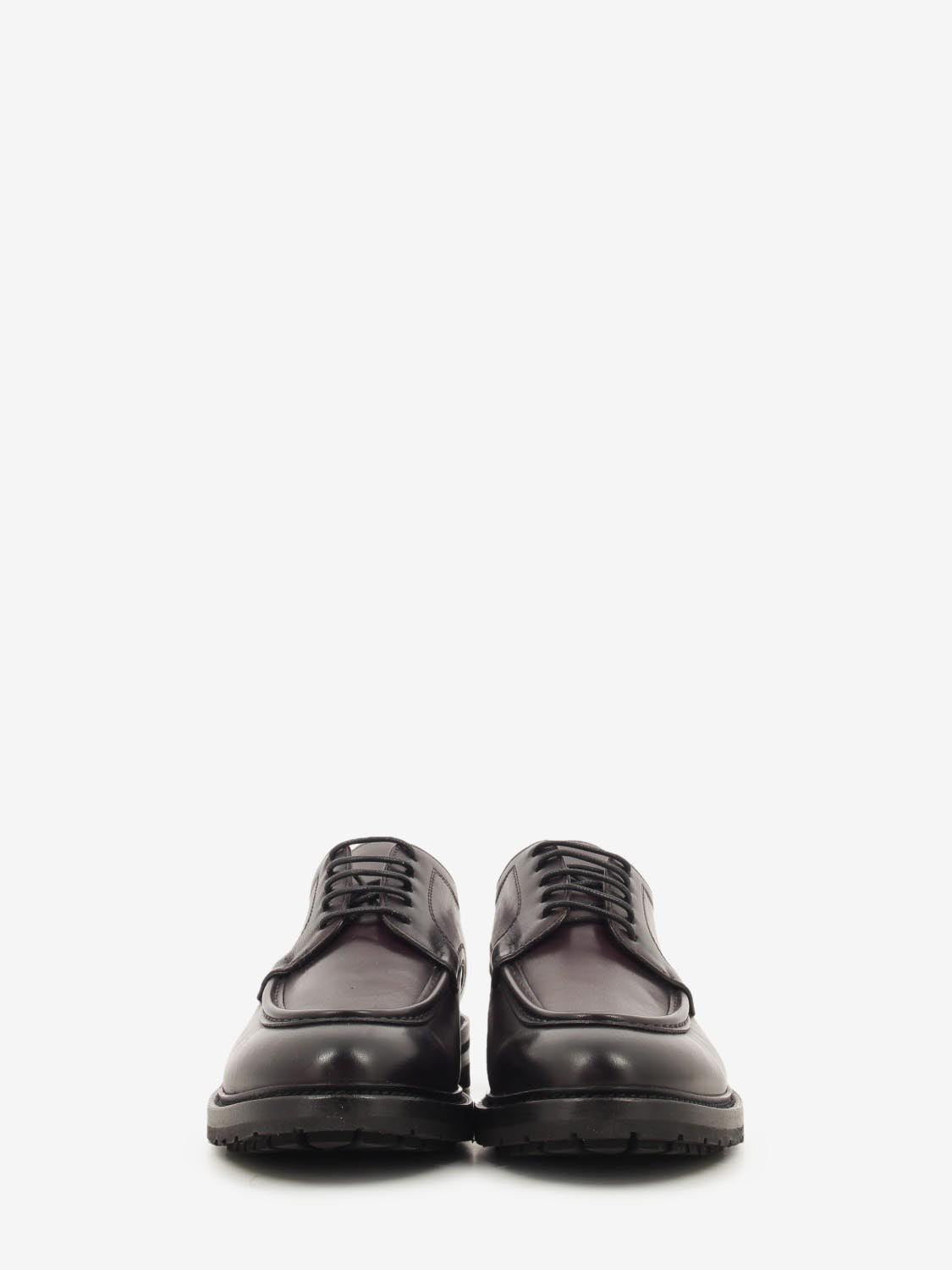 CASUAL LEATHER SHOE BORDEAUX 12565-653_BORDEAUX
