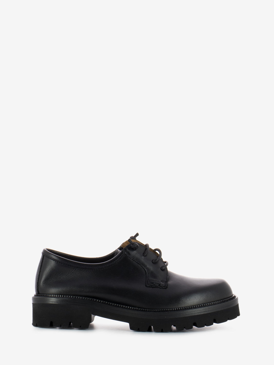 Scarpe derby carro armato nero