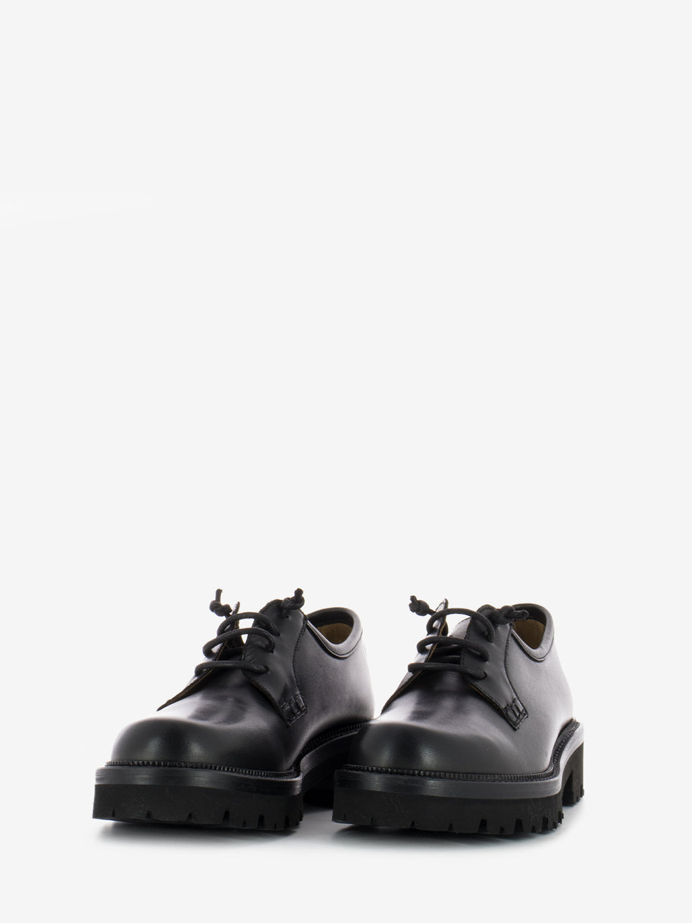 Scarpe derby carro armato nero