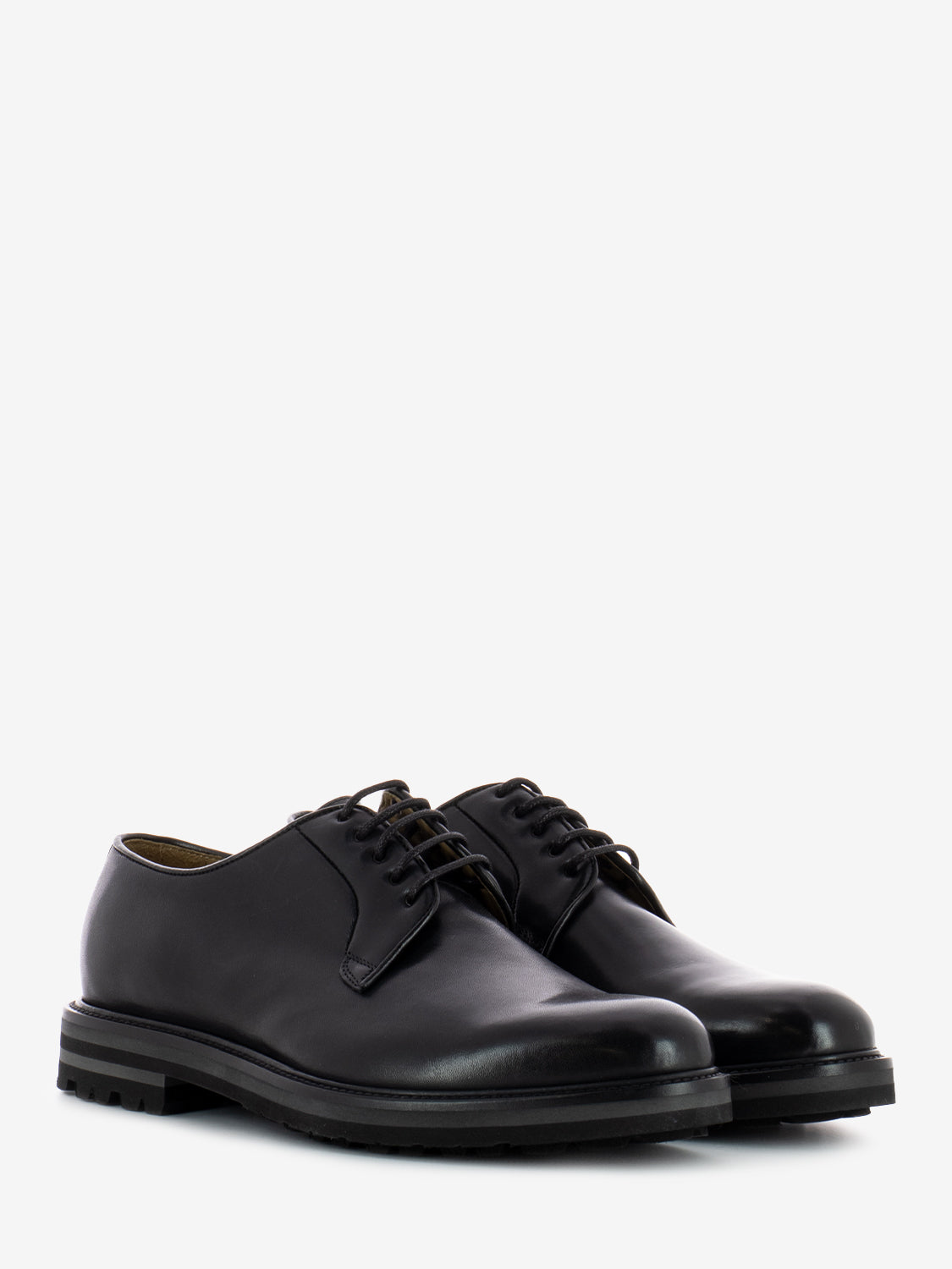 Scarpe derby in pelle nere