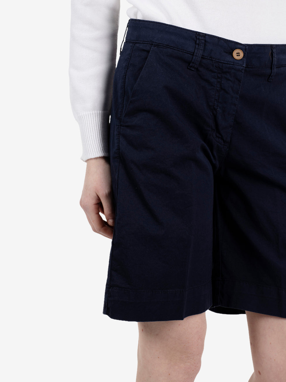 Cubana blue cotton shorts
