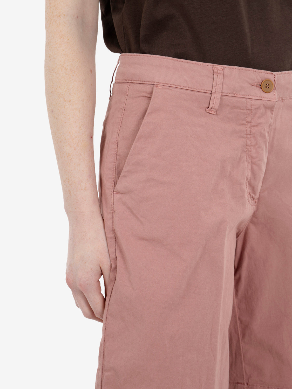 Shorts Cubana in cotone geranio