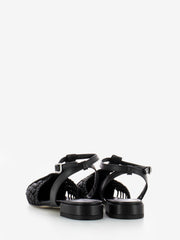 STIMM - Slingback a punta nera