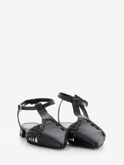 STIMM - Slingback a punta nera