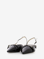 STIMM - Slingback naplak nero