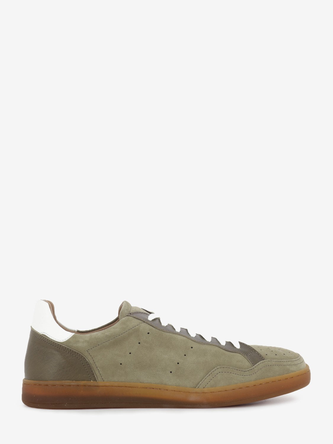 Sneakers in suede Amerigo verde