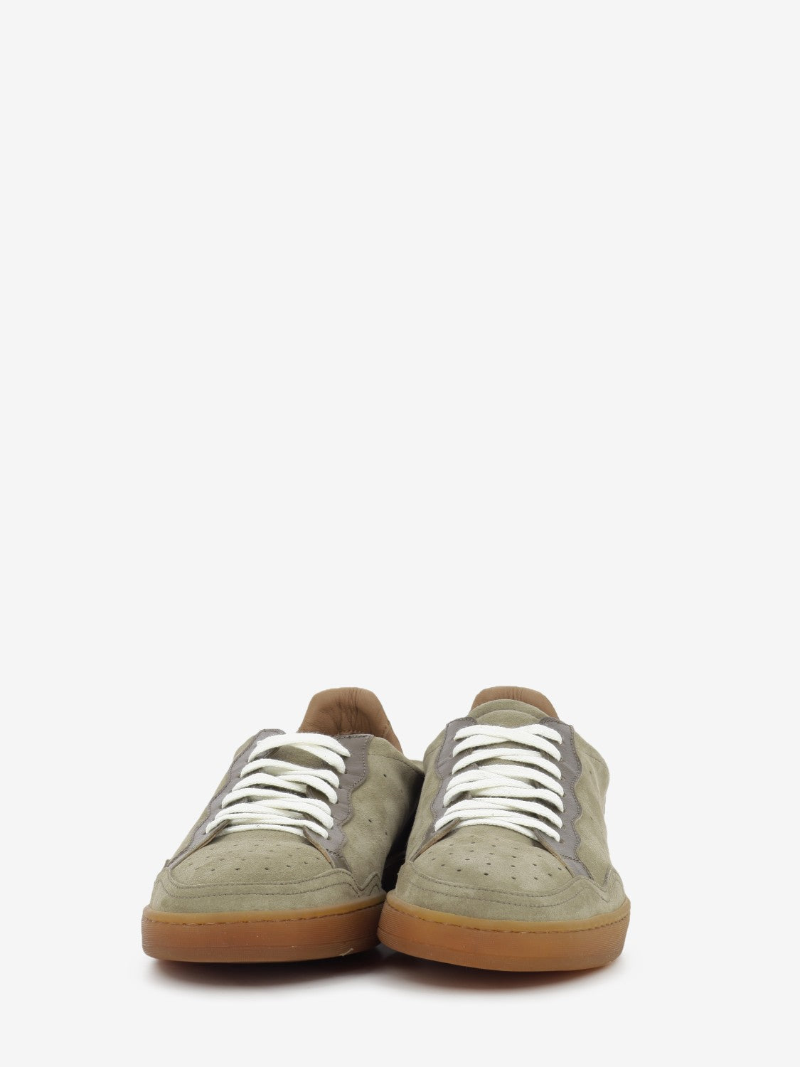 Sneakers in suede Amerigo verde