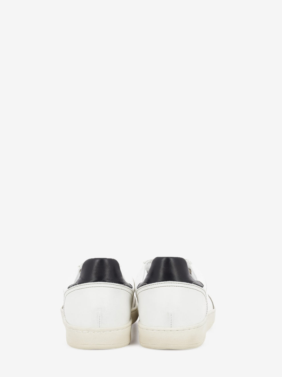 Sneakers Paolo in pelle bianca / beige