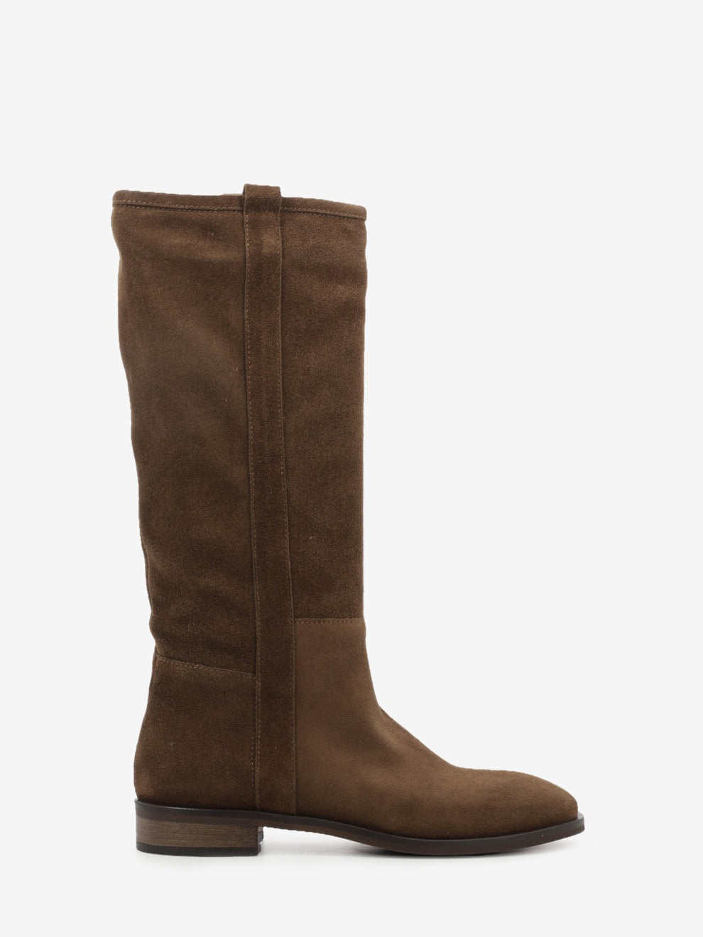 Cocoa suede Eva boot