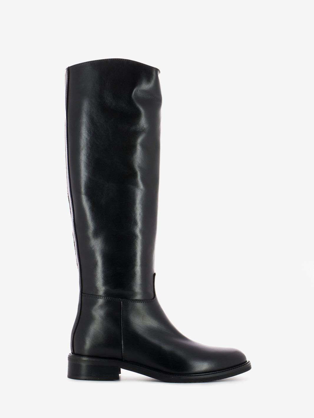 Stivale in crast zip laterale nero