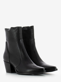 Stivaletti texani Gaia in pelle nera