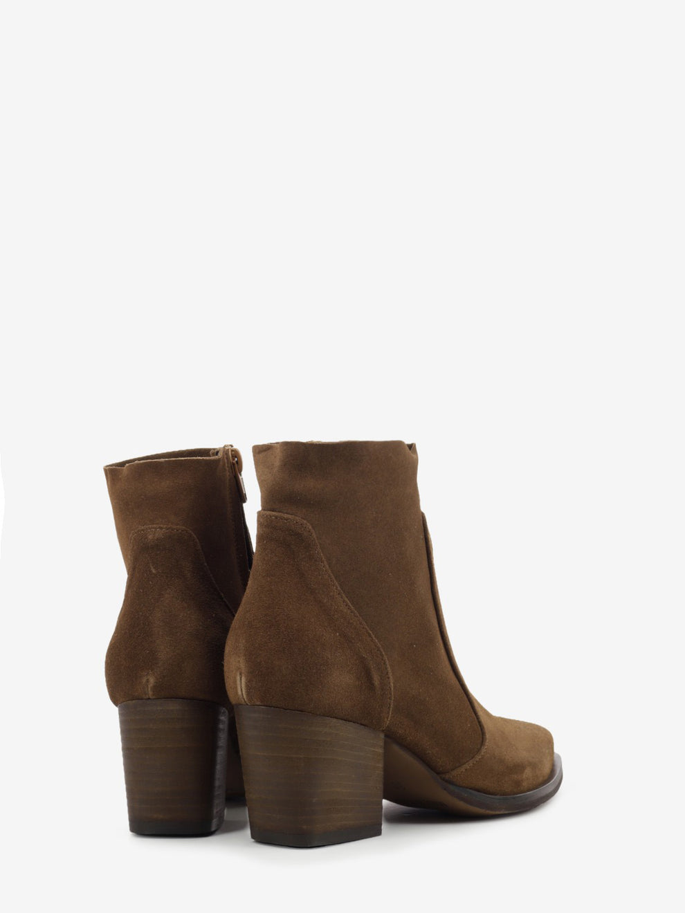 Luna chocolate suede cowboy boots