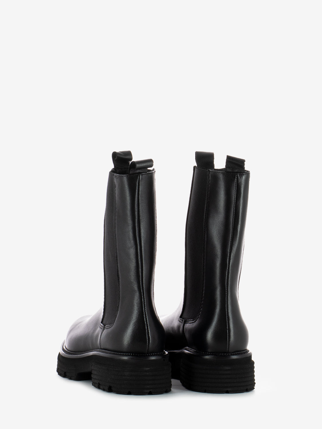 Combat ankle boot 3269 in black leather