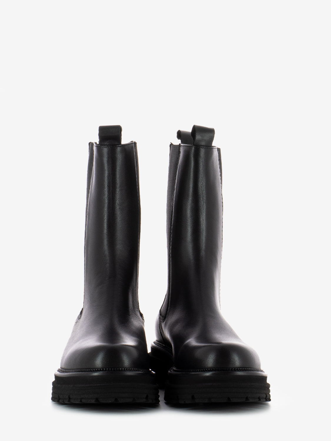 Combat ankle boot 3269 in black leather