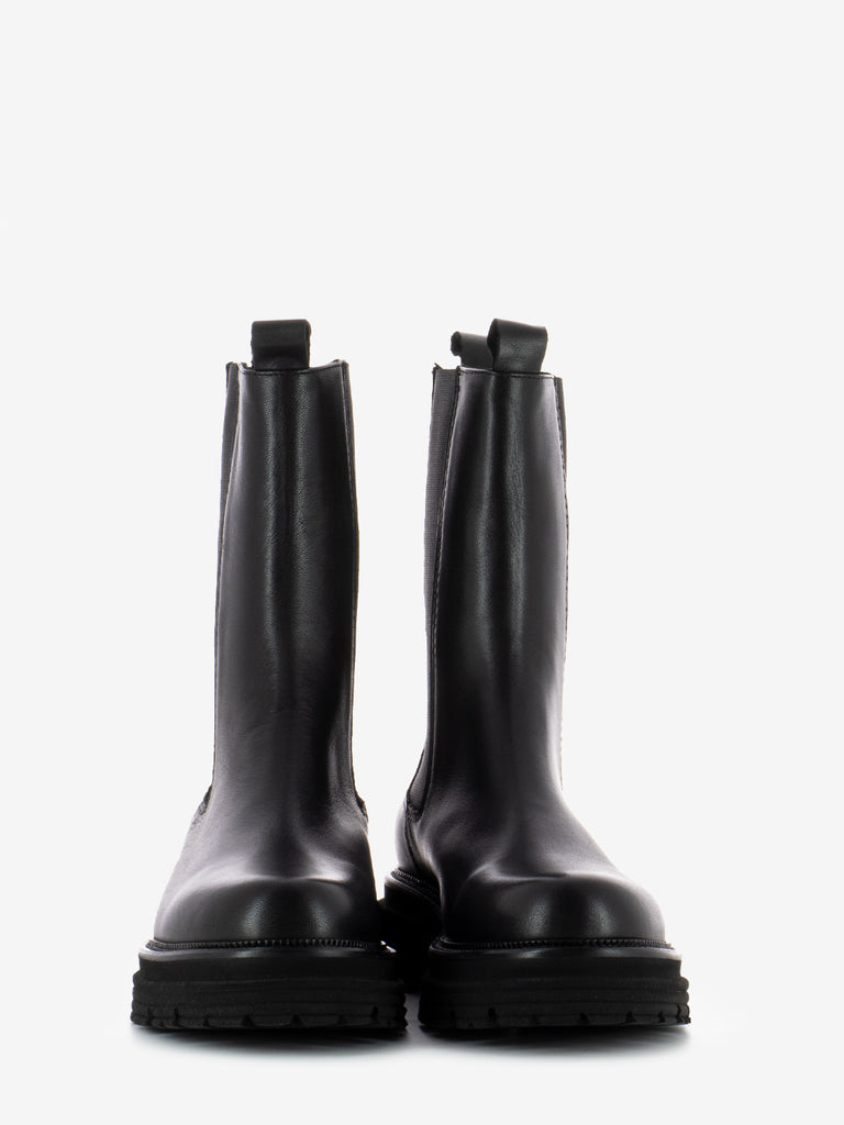 STIMM - Stivaletto combat 3269 in pelle nero